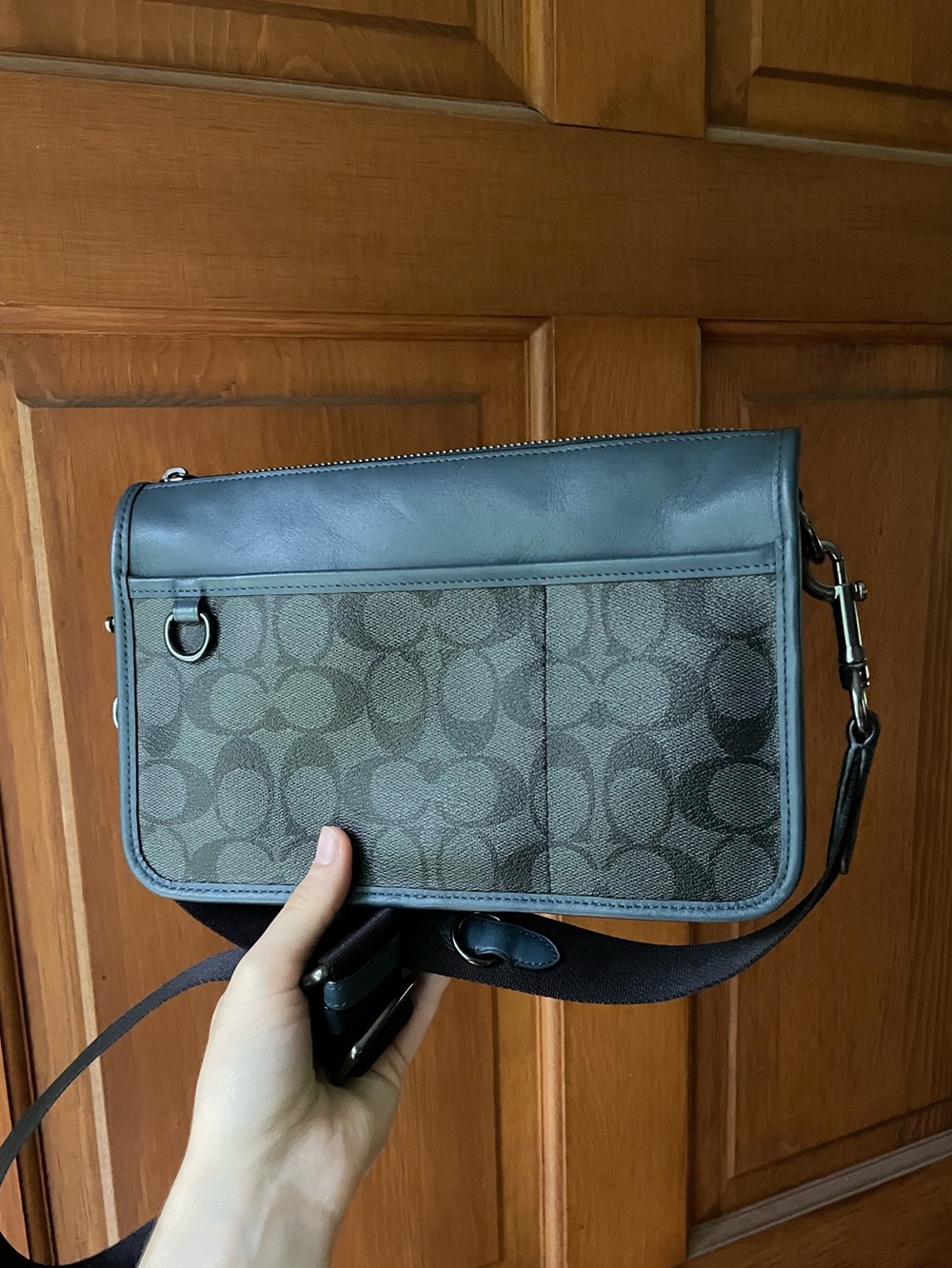 π«Coach Heritage Convertible Crossbody C8141π«